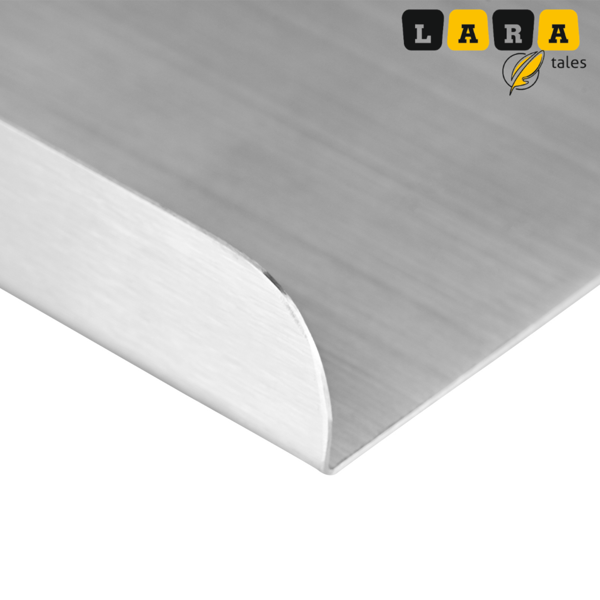 Lara Tales Stainless Steel Premium Chopping Board with Sabji Cutter – 2-in-1 Vegetable & Fruit Cutting Board | Stainless Steel Blade | Food Grade Plastic | Easy Grip Handle | Kitchen Tools With Rolling Pin