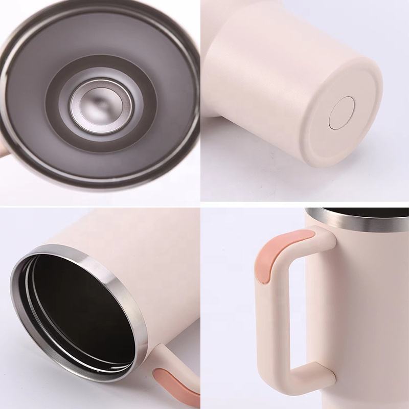 Lara Tales Stanley 1200ml  Water Bottle | Double Wall Vacuum Insulated Stainless Steel Cup with Handle | Modern Design Ice Cup | Leakproof Car Thermos | Keeps Drinks Hot & Cold | Travel Mug Tumbler